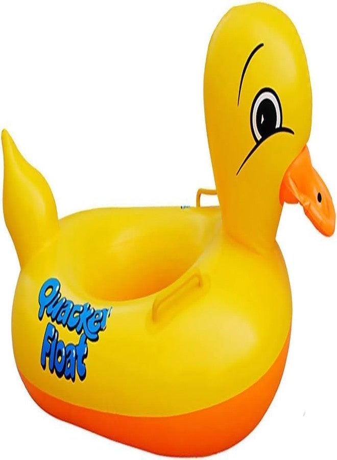 Mamadev®:- Duck Swimming Pool Float Ring Inflatable Safety Tube Animal Shaped Water Boat 3+ Years Girls & Boys (Multi Color)(1 PIS) - Image 1